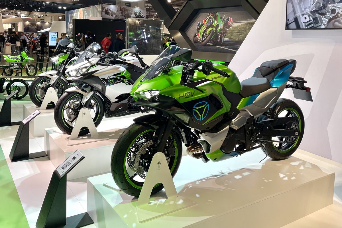 Kawasaki na targach EICMA