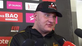 Masiak po gali FEN: "Nawet nie zaczęliśmy się bić"