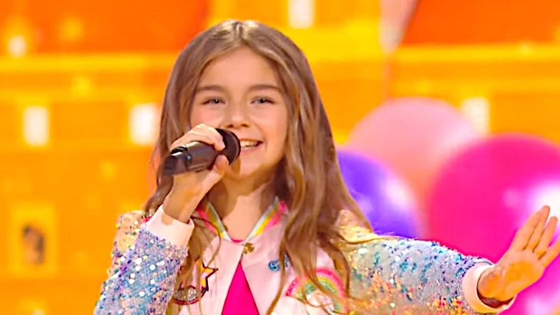 Valentina, zwyciężczyni Eurowizji Junior z Francji 