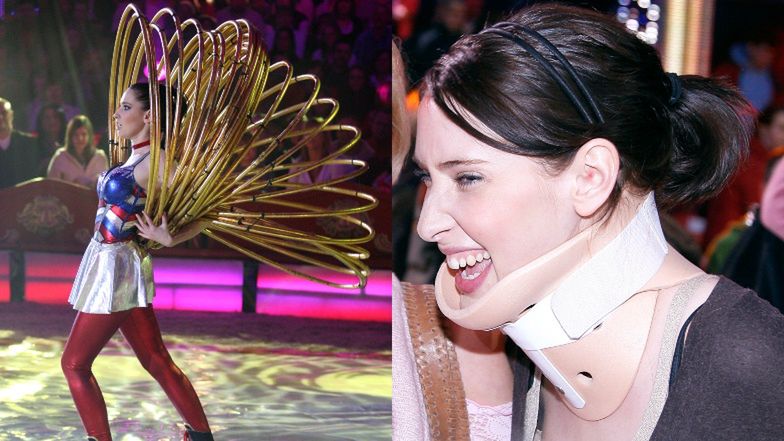 Wypadek Marysi Góralczyk w "Gwiezdnym cyrku" 2008 rok