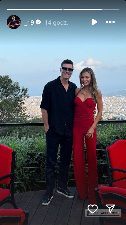 Anna i Robert Lewandowscy.