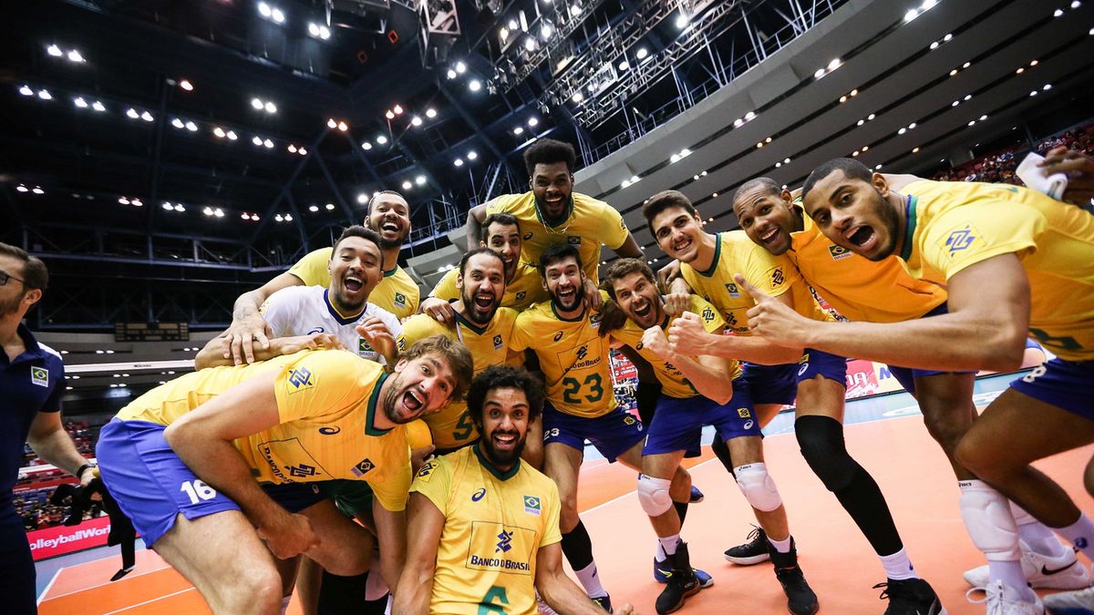 Zdjęcie okładkowe artykułu: Materiały prasowe / FIVB / Na zdjęciu: reprezentacja Brazylii