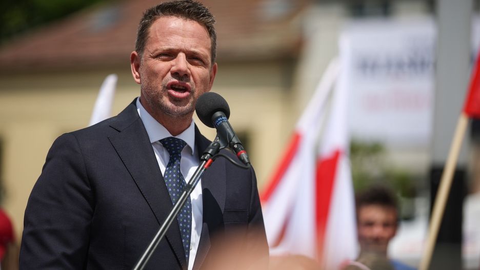Rafa� Trzaskowski
Chrzan�w, 27.05.2025. Wybory prezydenta RP - kampania przed II tur�. Kandydat KO w drugiej turze wybor�w prezydenta RP, prezydent Warszawy Rafa� Trzaskowski podczas spotkania z mieszka�cami w Chrzanowie, 27 bm. (ad) PAP/�ukasz G�gulski
�ukasz G�gulski
kampania, Poranek z Trzaskiem, prezydencka, prezydenckie, spotkanie spotkania, wyborcza, wybory