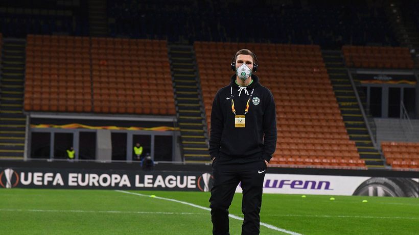 Zdjęcie okładkowe artykułu: Getty Images / Claudio Villa - Inter / Na zdjęciu: Jakub Świerczok w maseczce