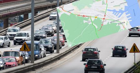 Gdynia. Duże utrudnienia dla kierowców. Na Estakadzie Kwiatkowskiego trwają prace