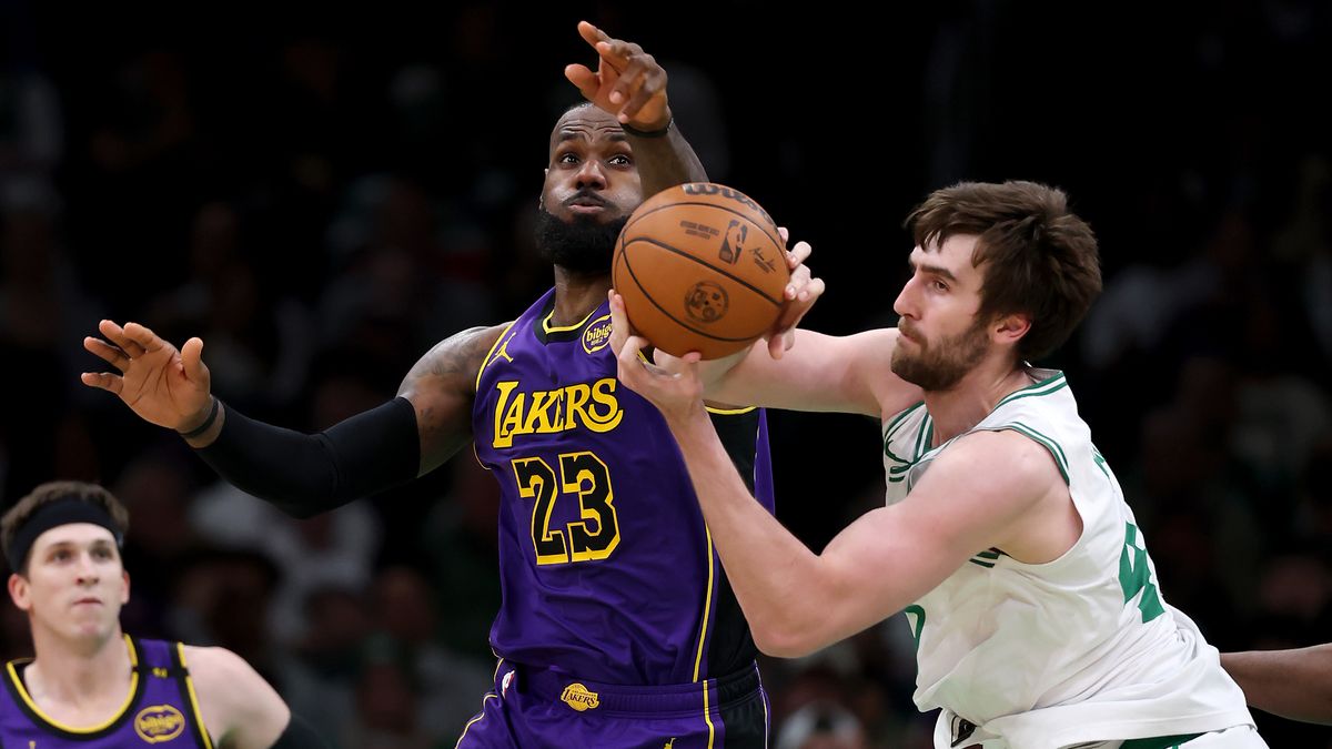 Getty Images / Na zdjęciu: Boston Celtics - Los Angeles Lakers