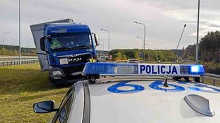 Międzyrzecz: Kierowca ciężarówki wjechał na S3 pod prąd
