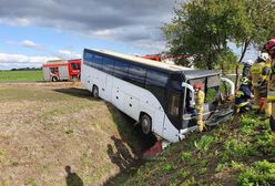 Groźny wypadek autobusu. Ponad 30 dzieci w szpitalu