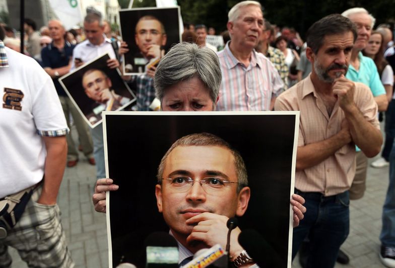 Opozycja w Rosji domagała się uwolnienia Chodorkowskiego