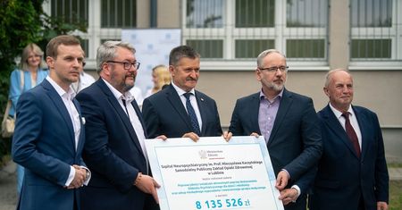 Ponad 8 mln wsparcia na dziecięcy oddział psychiatryczny w Lublinie