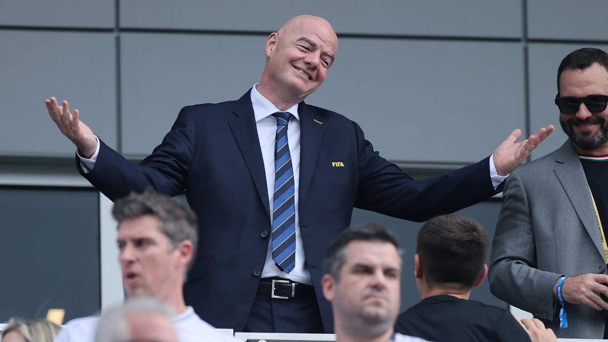 Getty Images / Alex Grimm / Na zdjęciu: prezydent FIFA Gianni Infantino