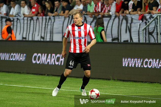 Paweł Jaroszyński w barwach Cracovii