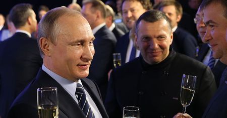 Zełenski ciepło przyjmowany w USA. Wściekłość propagandysty Putina