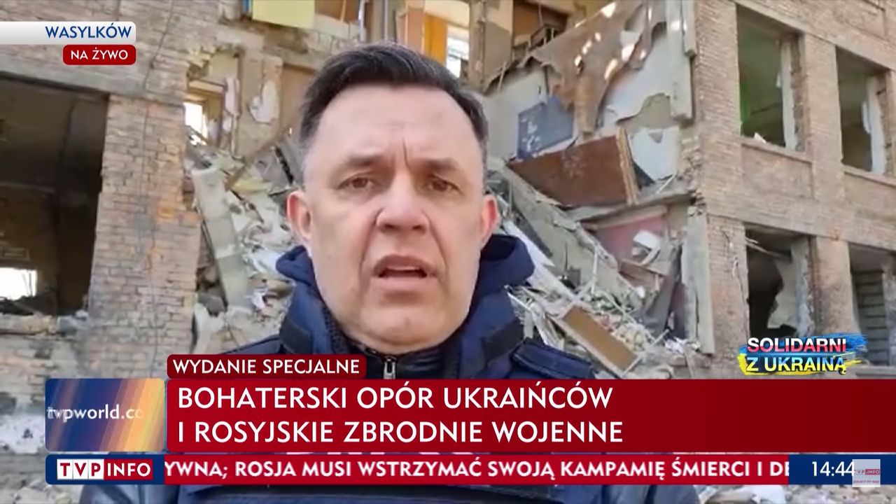 Dziennikarz TVP oburzony postawą Zełenskiego. "Dla Polaków nie było miejsca i czasu"