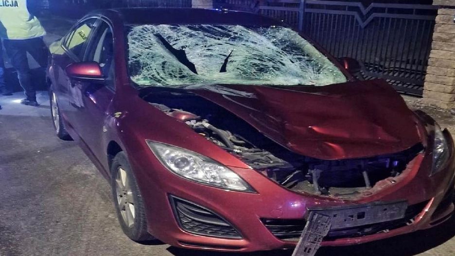 Wypadek w Woli Soleckiej Drugiej.