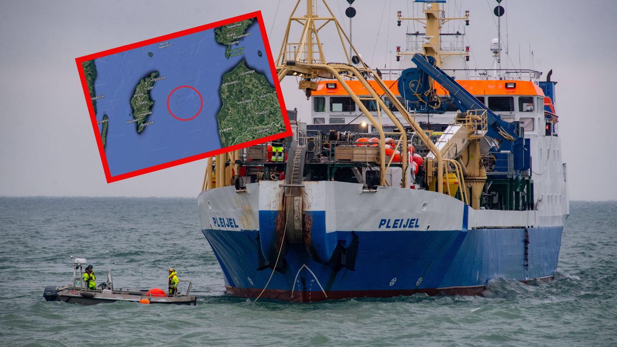 Uszkodzono kable na Bałtyku