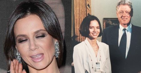 Kinga Rusin wycięła Lisa ze zdjęcia z Clintonem!