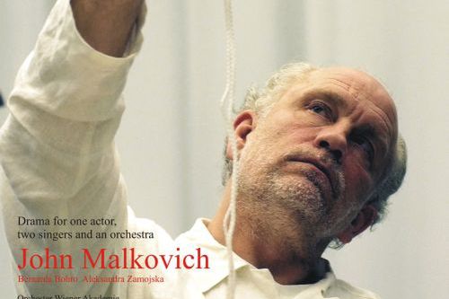 Malkovich w roli Unterwegera, pisarz w roli mordercy