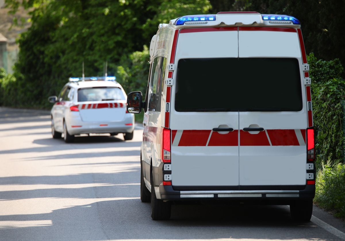 Ambulans we Włoszech. Zdjęcie ilustracyjne