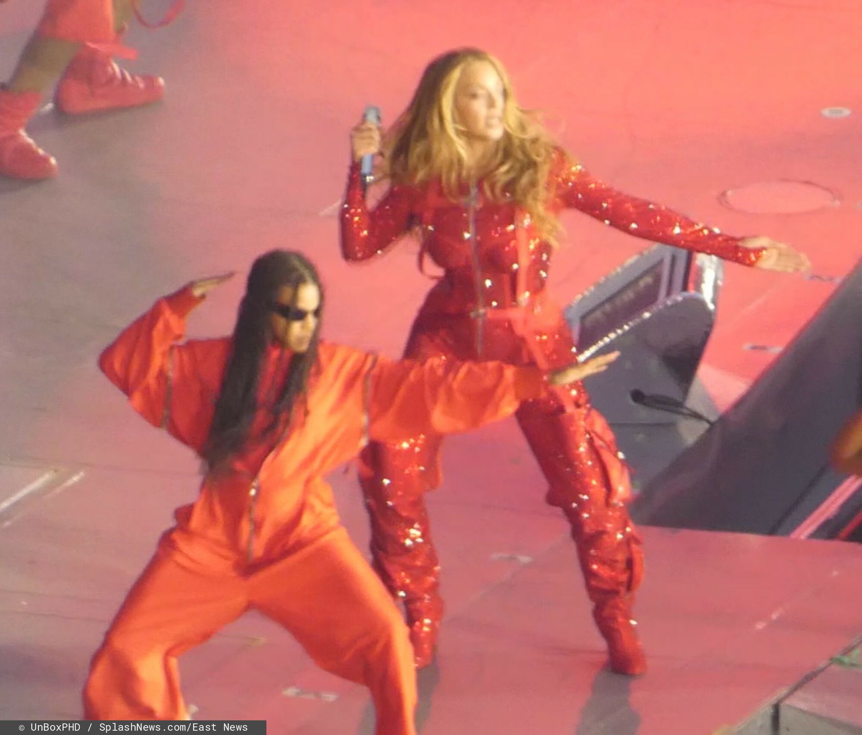 Blue Ivy gościnnie na poprzednich koncertach Beyonce