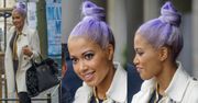 Patrycja Kazadi w fioletowych włosach... (ZDJĘCIA)