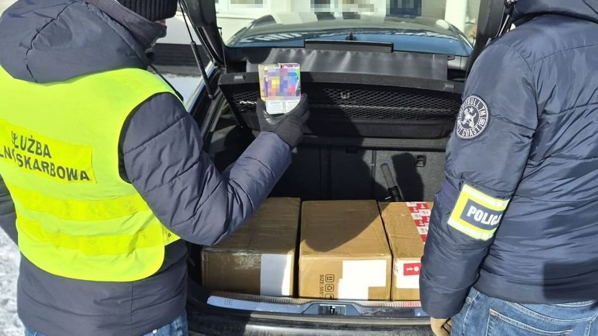 Zabezpieczone e-papierosy bez polskich znaków akcyzy