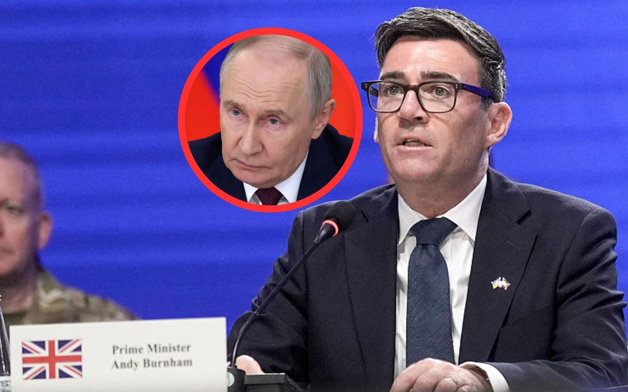 Premier Burnham dostał ostrzeżenie. Chodzi o odpowiedź Rosji