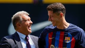 "Jak ukochany syn". "Lewy" dostał prezent od Laporty