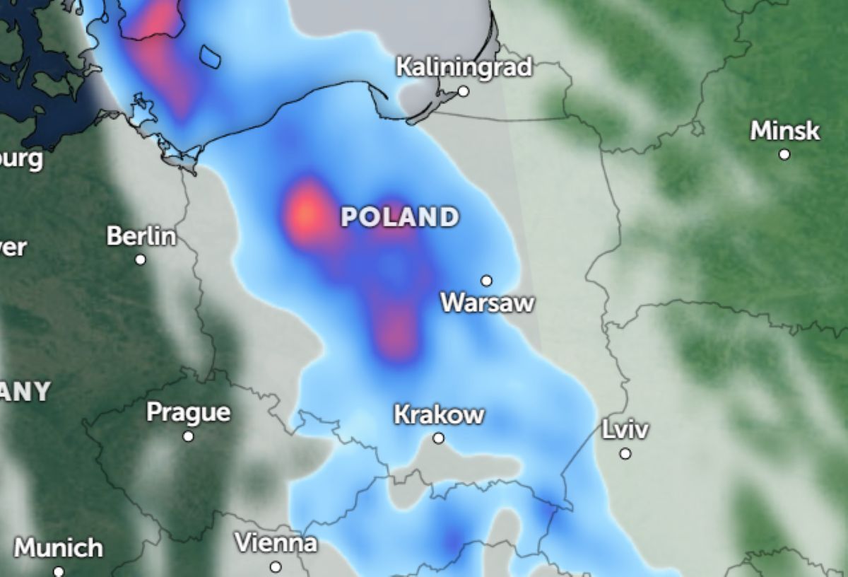 Pofalowany front chłodny przechodzi przez Polskę. Pogoda się zepsuje