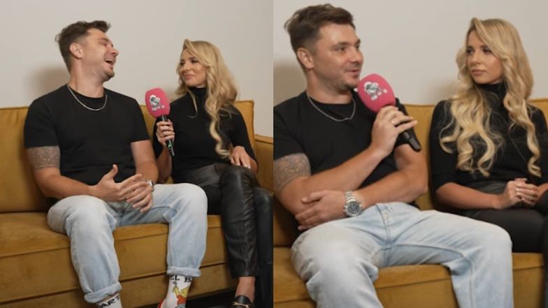 Daniel Martyniuk z żoną Faustyną