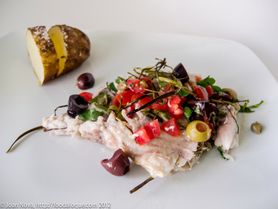 Kulbiniec poddany obróbce wysuszającej mięso