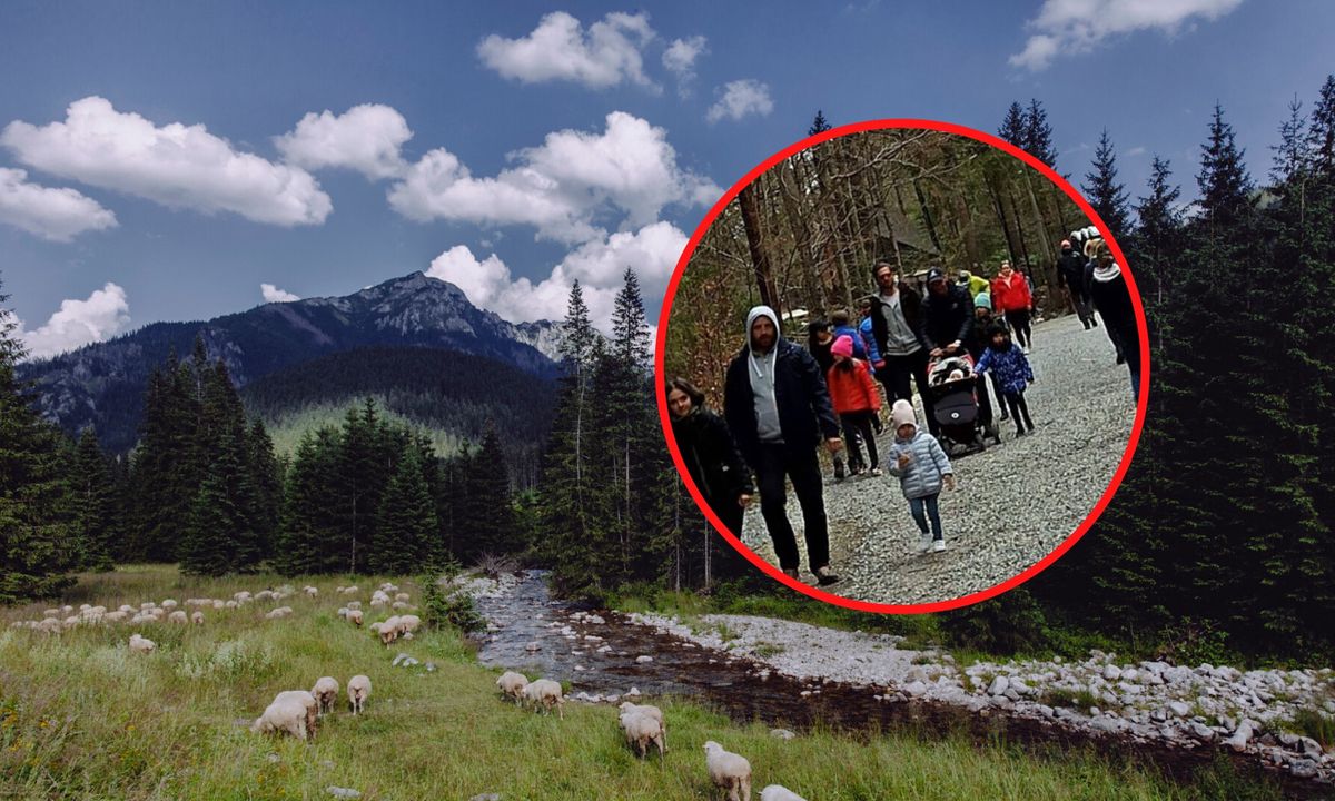 Koronawirus nie odstrasza turystów. Niepokojący widok w Tatrach
