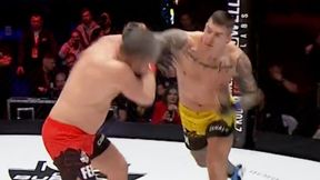 Padł jak rażony piorunem. Brutalny nokaut w polskim oktagonie