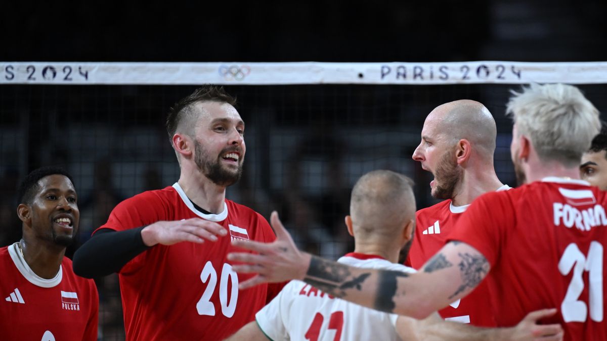 PAP / Adam Warżawa / Na zdjęciu: siatkarze reprezentacji Polski
