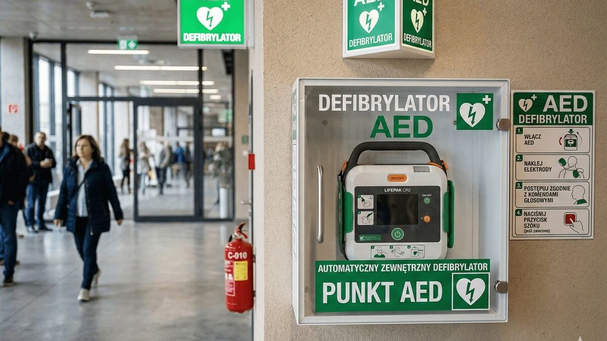 Defibrylator AED