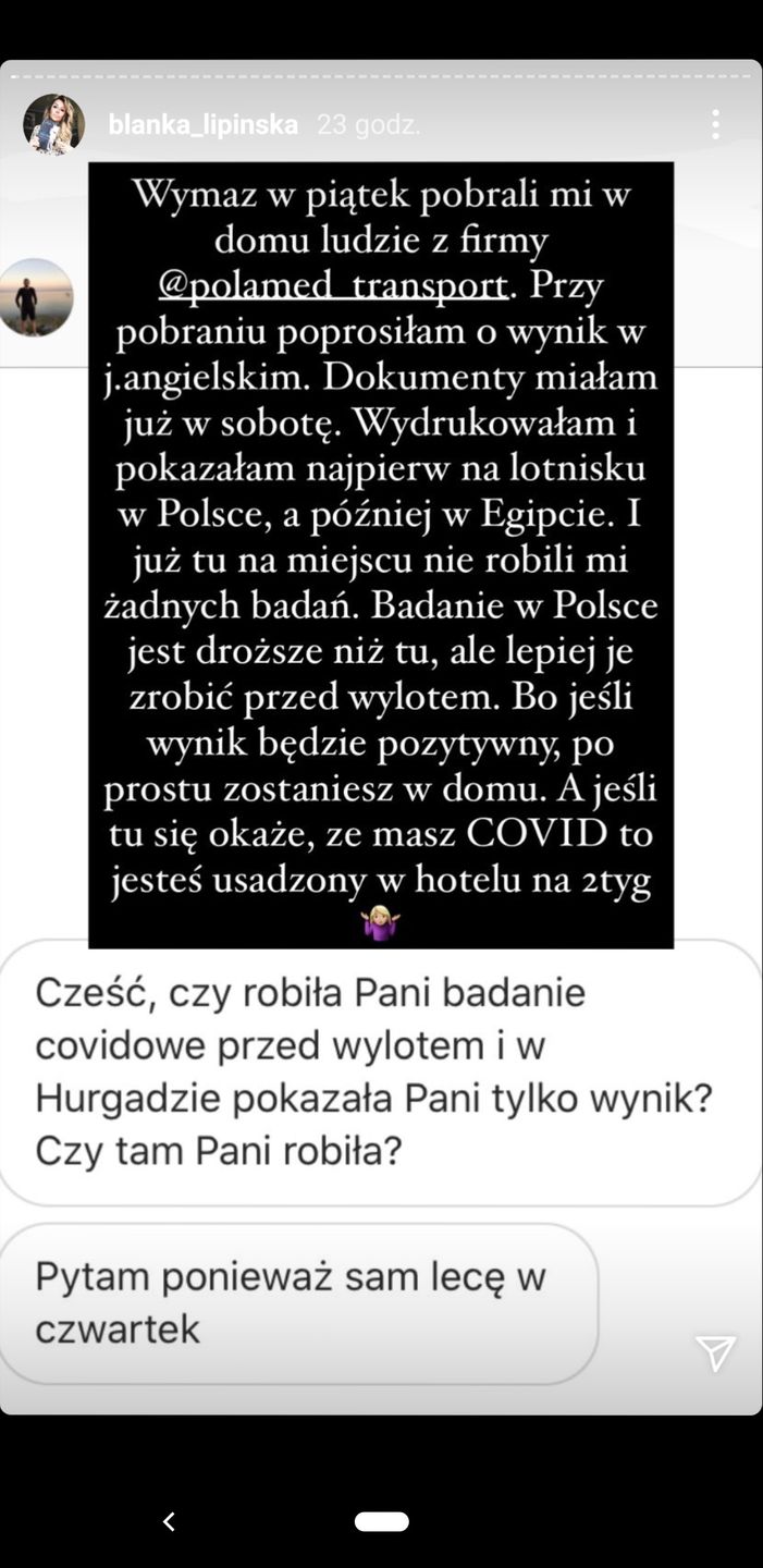 Stories Blanki Lipińskiej
