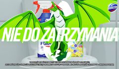 Smok w nowej kampanii Domestosa. AI pomogła w produkcji