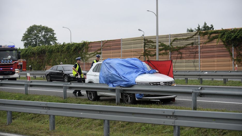 Wypadek na trasie S8