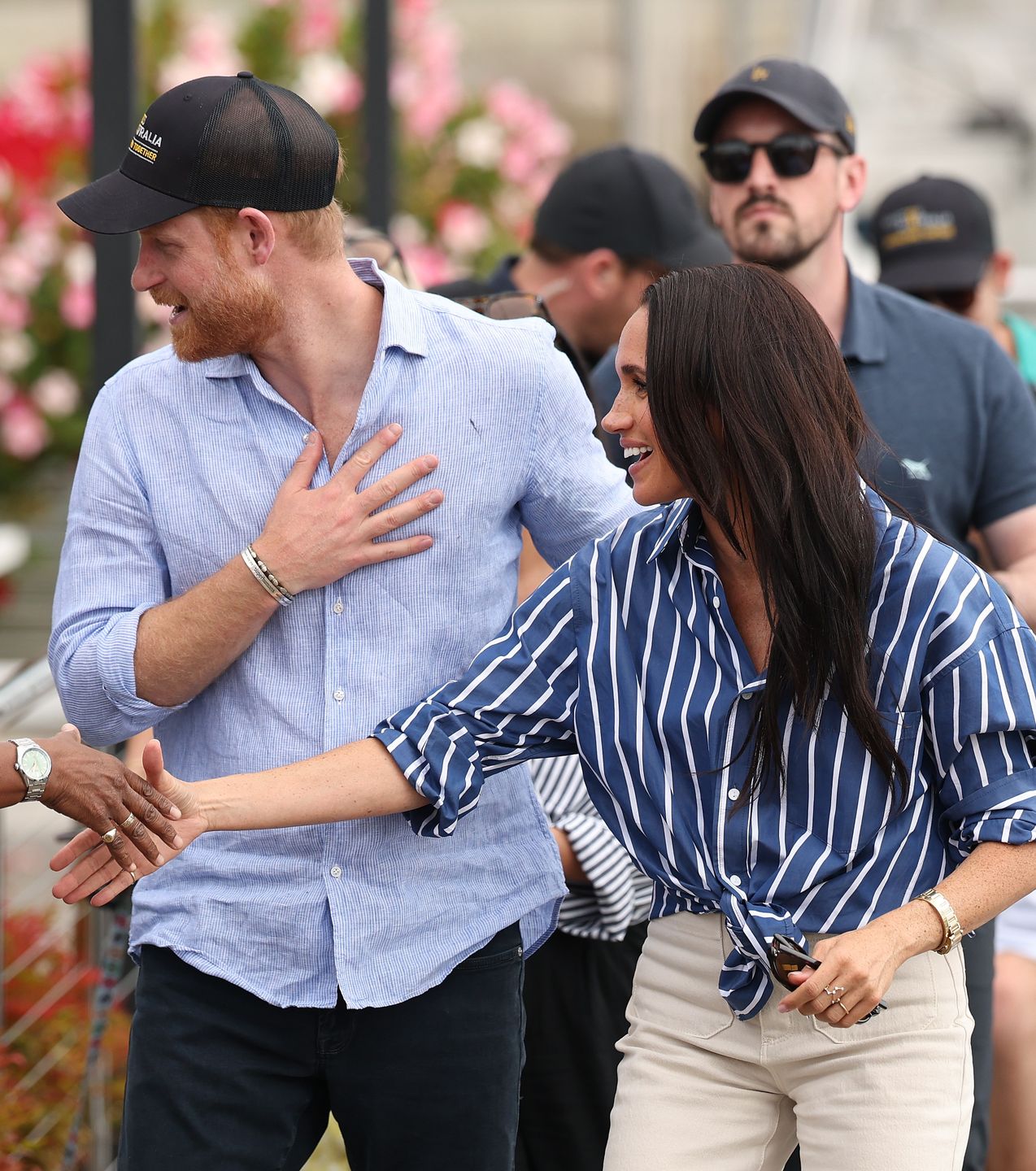 Meghan Markle i książe Harry w Australii