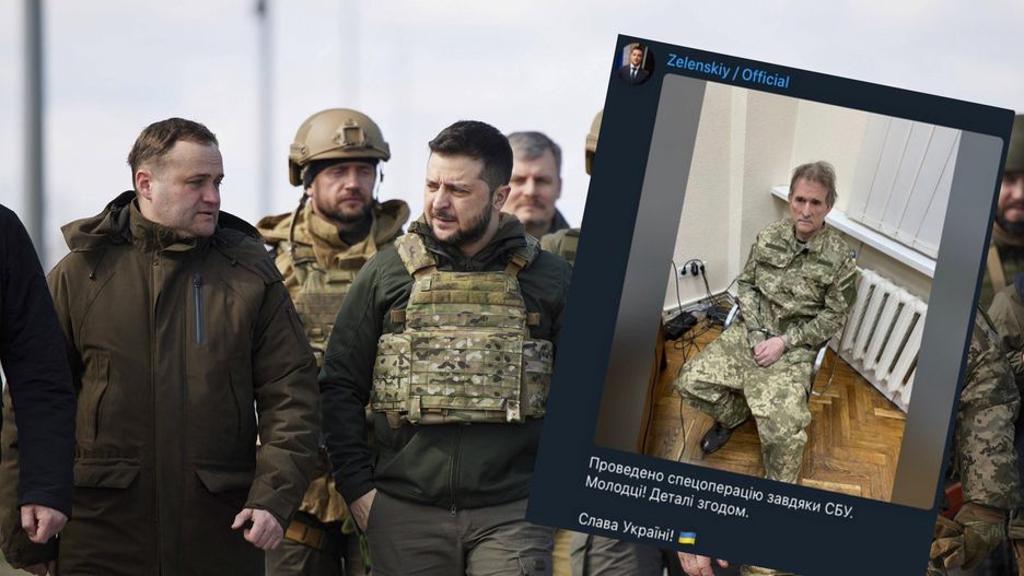 Proputinowski oligarcha Wiktor Medwedczuk zatrzymany 