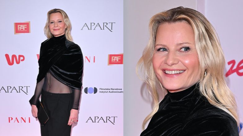 Orły 2026. Małgorzata Kożuchowska na czerwonym dywanie