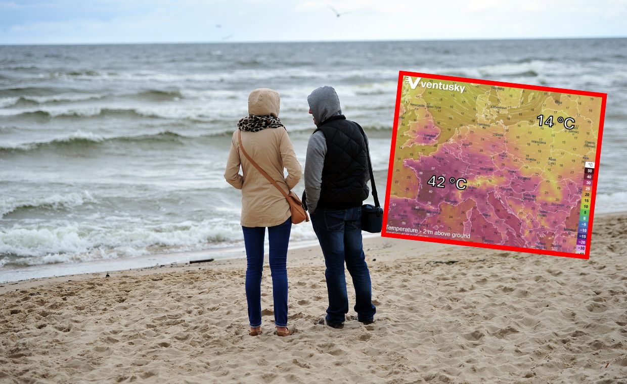 Zapowiadają dużą różnicę temperatur. Tak pogoda podzieli Europę