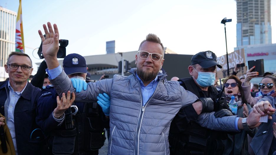 Koronawirus. Wybory 2020 r. Paweł Tanajno zapowiedział, że kolejny protest przedsiębiorców w Warszawie odbędzie się 16 maja br. 