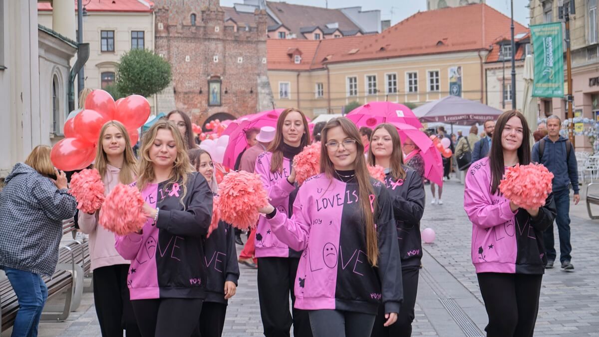 Marsz Różowej Wstążki Lublin 2022