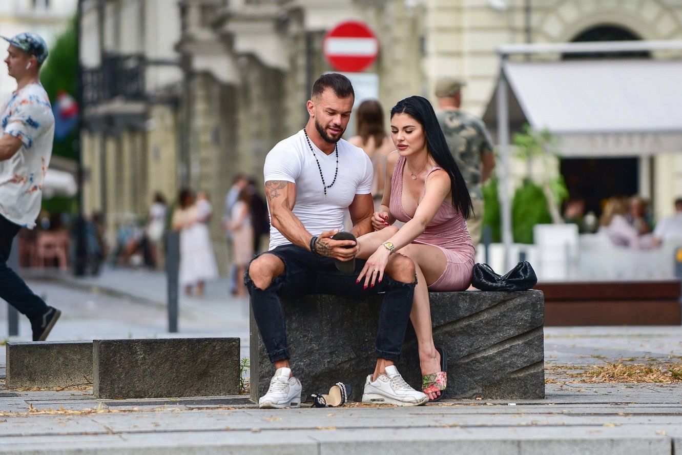 Izunia Motyl i Rafał Nowaczuk