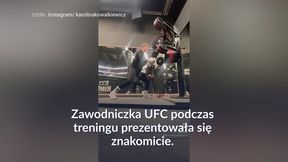 #dziejesiewsporcie: "Jest ogień!". Internauci oczarowani pokazem Kowalkiewicz