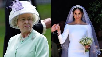Królowej Elżbiecie nie podobała się ślubna kreacja Meghan? Filmik z reakcją monarchini stał się hitem sieci (WIDEO)