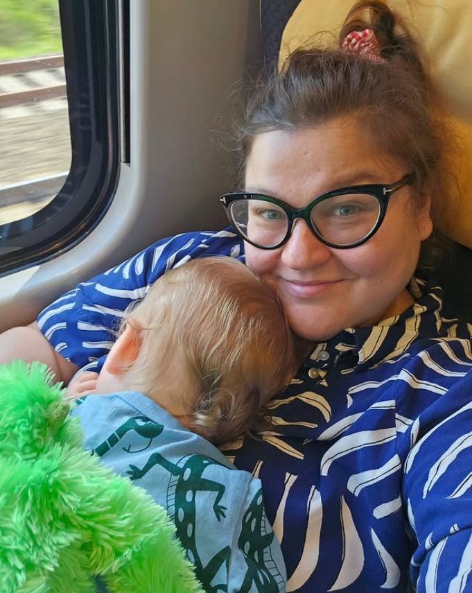 Dominika Gwit z synem