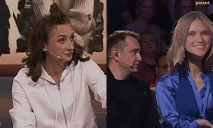 "Śmieszne" żarty w kabarecie przy udziale kartonowych głów Kaczorowskiej i Rogacewicza: "Ale słabą reklamę mu zrobiła"