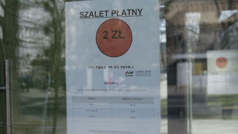 Nowe godziny funkcjonowania miejskiego szaletu na Placu Litewskim